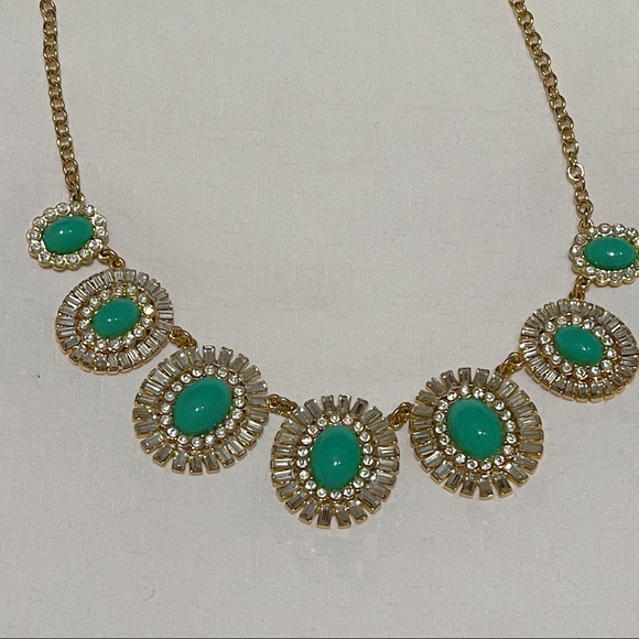 Kate Spade Teal Statement Necklace - Picture 2 of 3